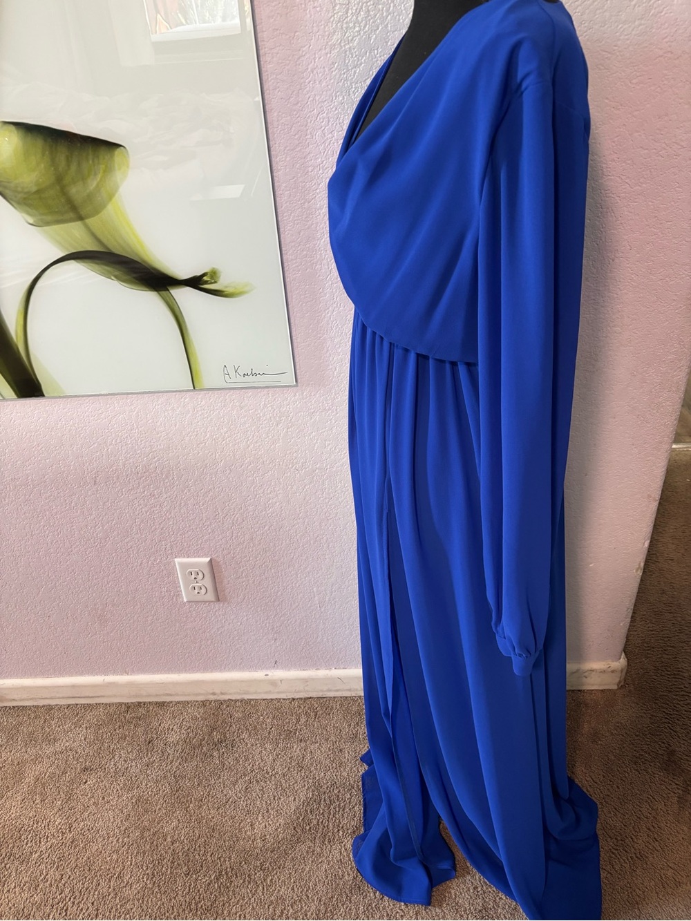Lulus blue dress size small - Picture 4 of 7